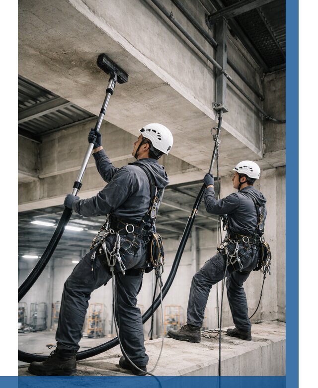 Обеспыливание потолочных конструкций в Волжском от 253 р. |ВЫСОТНИК-Влж