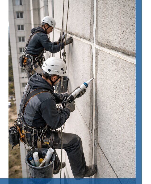 Герметизация межпанельных швов в Волжском от 709 р. | ВЫСОТНИК-Влж