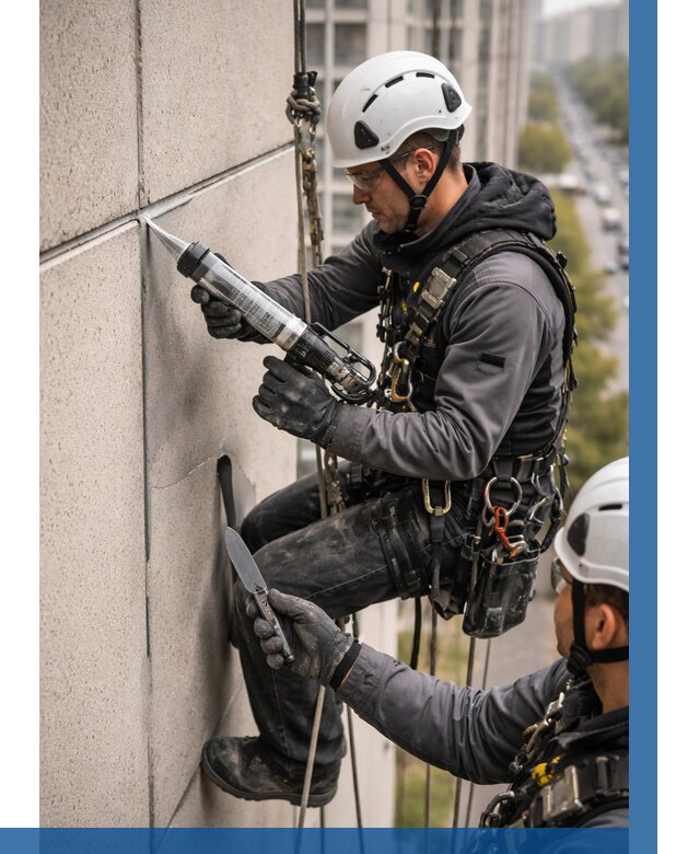 Первичная герметизация швов в Волжском от 608 р. | ВЫСОТНИК-Влж