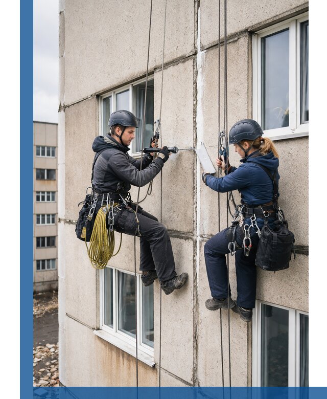 Герметизация межпанельных швов тёплым швом в Волжском