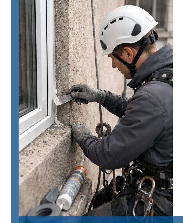 Герметизация монтажных швов окон в Волжском с гарантией качества