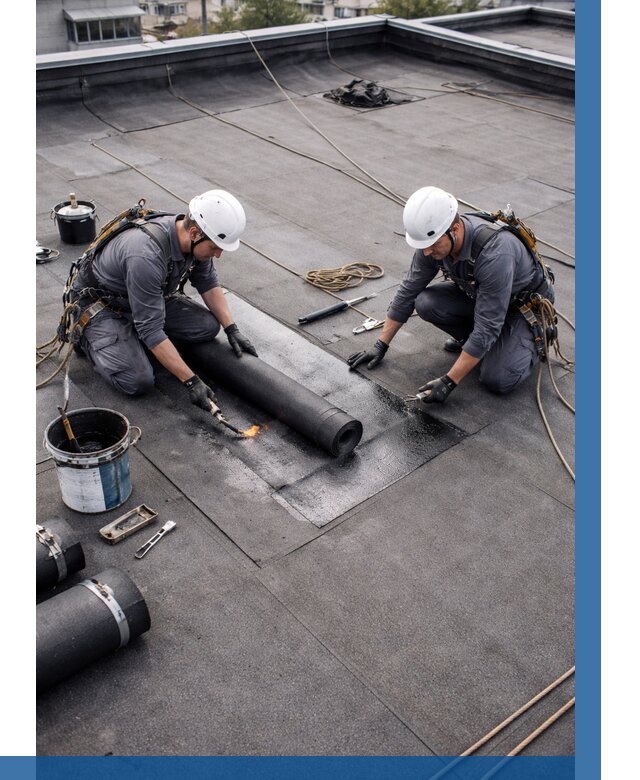 Ремонт мягкой кровли под ключ в Волжском от 709 р. | ВЫСОТНИК-Влж