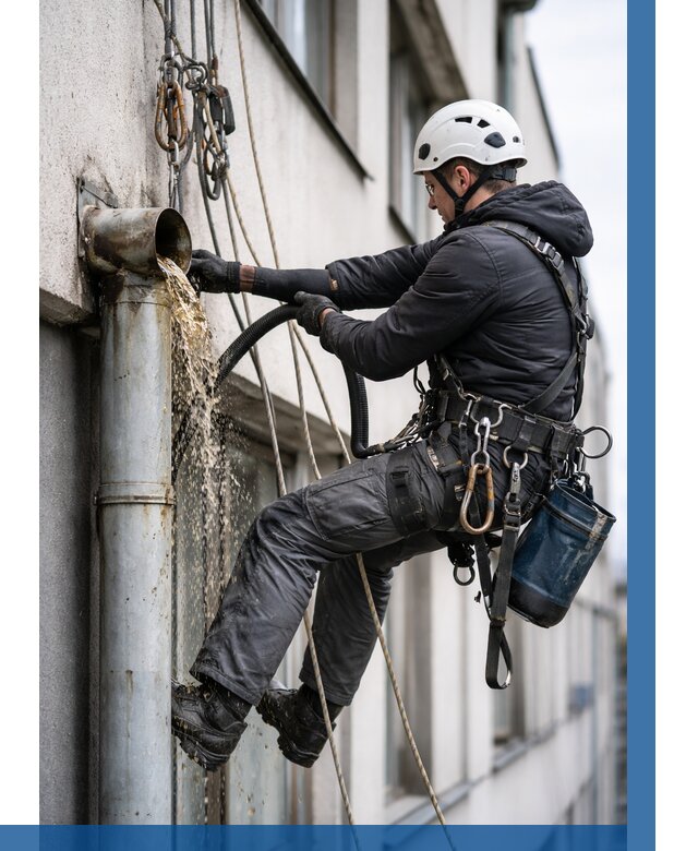 Прочистка водосточных труб в Волжском от 3546 р. | ВЫСОТНИК-Влж