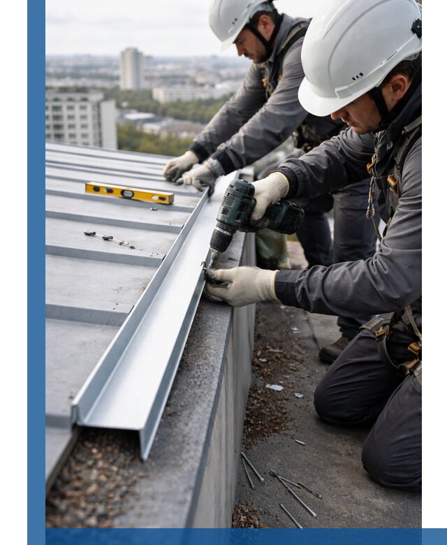 Монтаж капельника на кровле в Волжском с гарантией качества