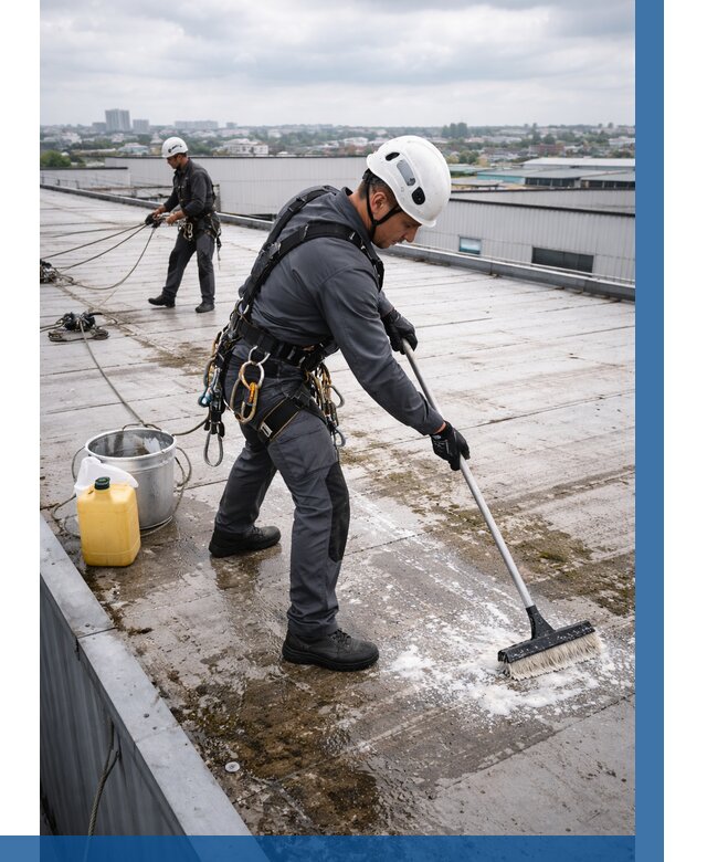 Очистка крыши по графику в Волжском от 7598 р. | ВЫСОТНИК-Влж