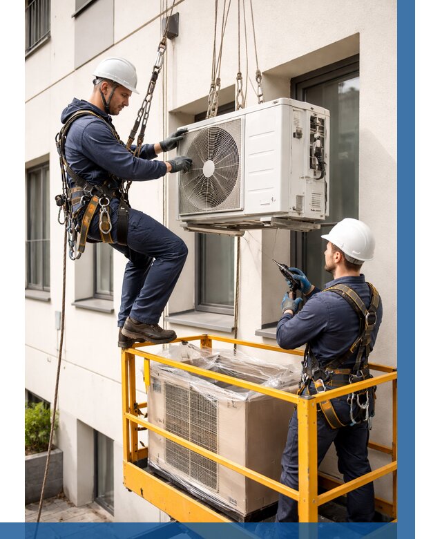 Демонтаж внешнего блока кондиционера в Волжском от 3546 р. | ВЫСОТНИК-Влж