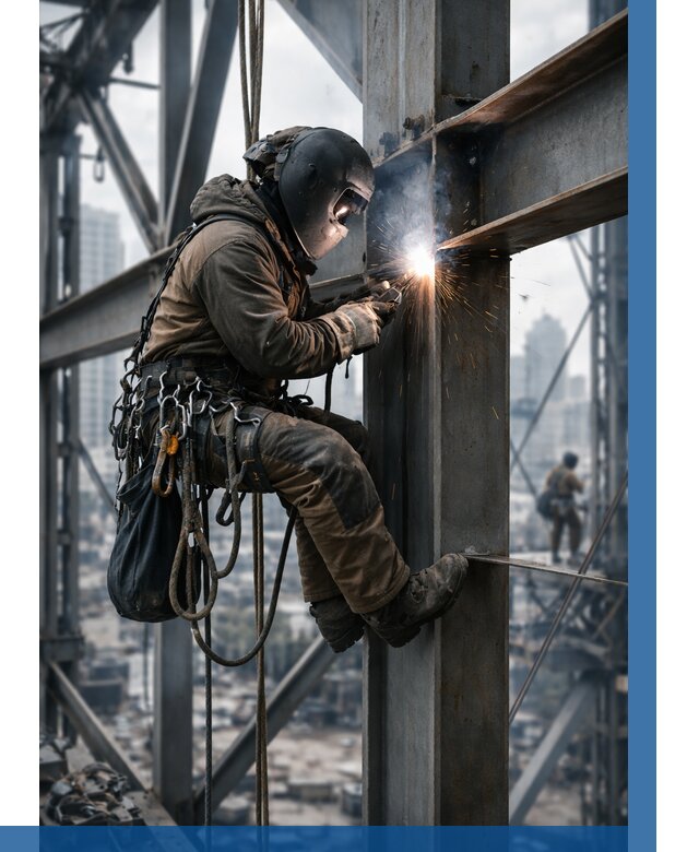 Высотные сварочные работы в Волжском от 3546 р. | ВЫСОТНИК-Влж