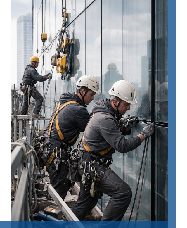 Структурное остекление фасадов в Волжском от 9624 р. | ВЫСОТНИК-Влж