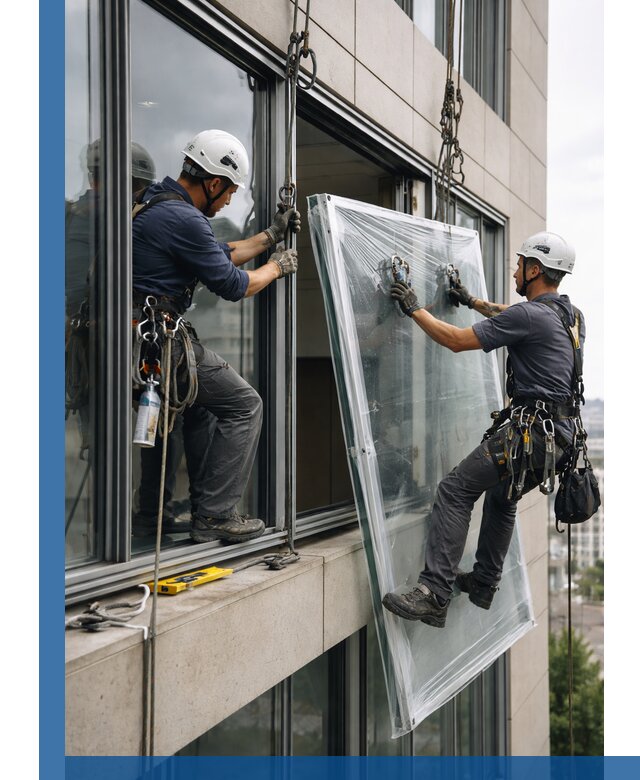 Профессиональная замена стекла в витраже в Волжском с гарантией