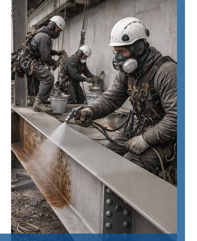 Антикоррозионная покраска металла в Волжском от 709 р. | ВЫСОТНИК-Влж