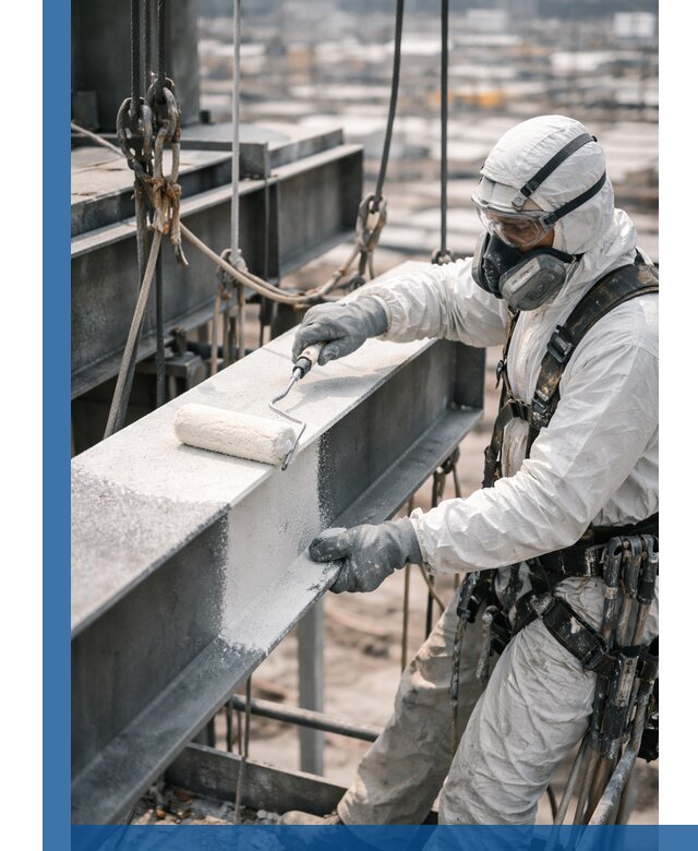 Профессиональная огнезащитная обработка металлоконструкций в Волжском