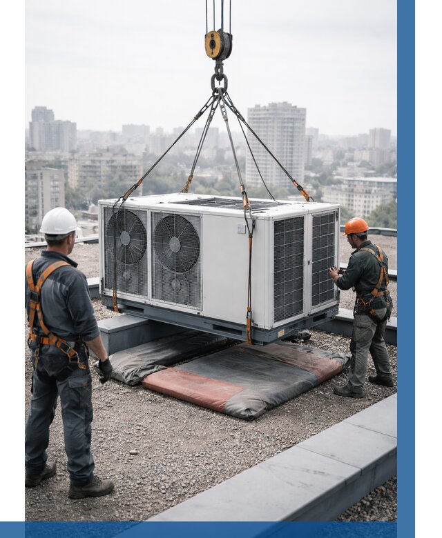 Подъем груза на крышу в Волжском от 5065 р. | ВЫСОТНИК-Влж заказать