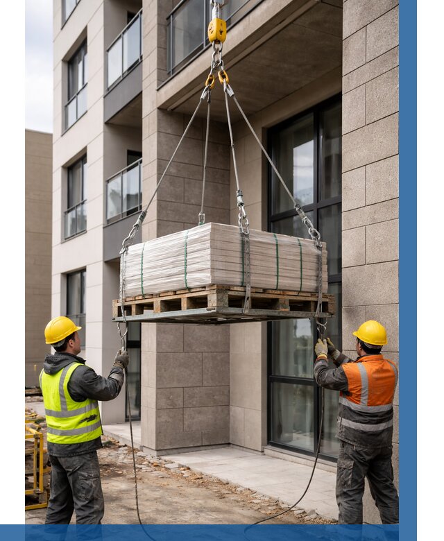 Подъем керамогранита на этаж в Волжском от 3546 р. | ВЫСОТНИК-Влж