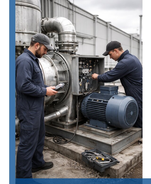 Техническое обслуживание промышленного оборудования в Волжском