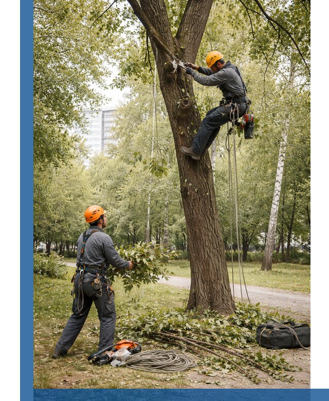 Санитарная обрезка деревьев в Волжском, профессионально и безопасно