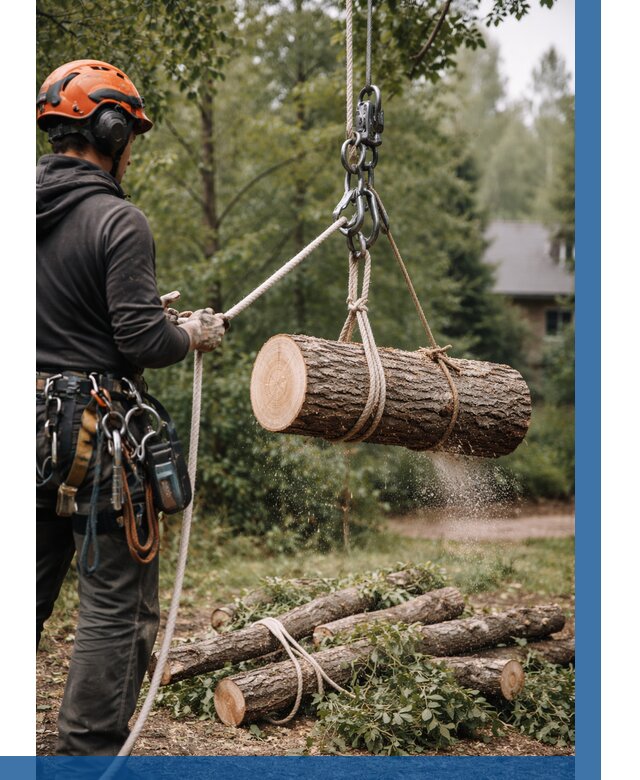 Валка деревьев частями в Волжском от 7598 р. | ВЫСОТНИК-Влж