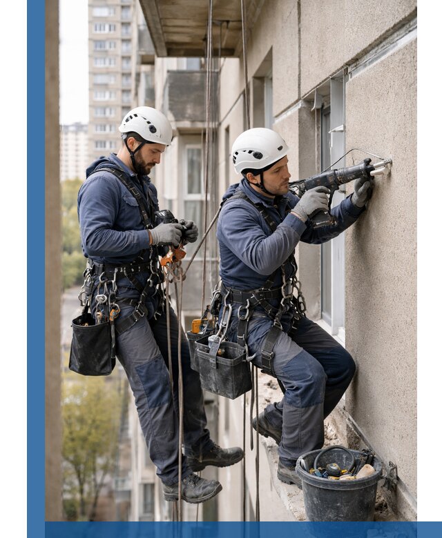 Промышленные альпинисты высотные работы и монтаж в Волжском